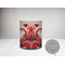 Custom Valentine’s Day 3D heart design coffee cup. Personalized 3D conversation hearts mug for Valentine’s Day.
